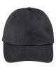 Unstructured 6-Panel Cap - BLACK - OS