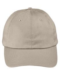 Unstructured 6-Panel Cap - BLACK - OS (Color: Khaki, size: OS)