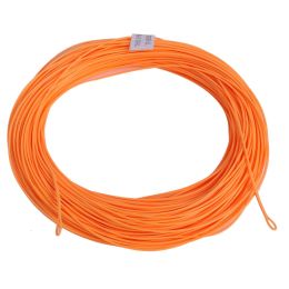 Kylebooker WF3F-WF8F WITH WELDED LOOP Fish Line Weight Forward FLOATING 100FT Fly Fishing Line (Color: Orange, Line Number: WF8F)