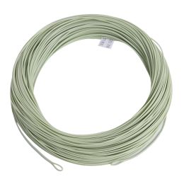 Kylebooker WF3F-WF8F WITH WELDED LOOP Fish Line Weight Forward FLOATING 100FT Fly Fishing Line (Color: Moss Green, Line Number: WF3F)