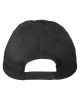 Unstructured 6-Panel Cap - BLACK - OS